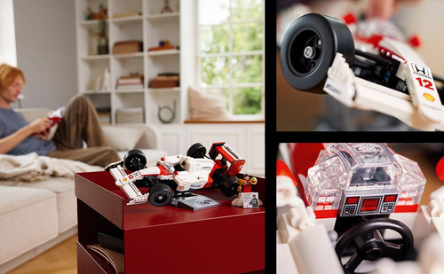 Lego Icons 10330 Mclaren Mp4/4 Y Ayrton Senna 693 Piezas 693 Ayrton Senna