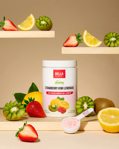 Skinny Iced Lemonade Strawberry Kiwi Bella All Natural