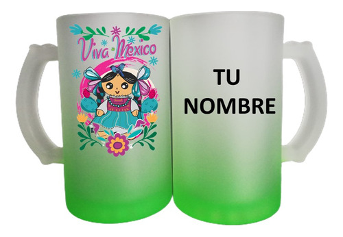 Tarro Personalizado Muñecos Mexicanos 2