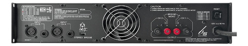 Backstage Amplificador 1200 Watts Rms Cs-12000 2 Canales