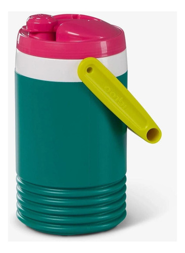 Termo 1/2 Galon Retro Picnc Verde / Rosa Magenta Igloo