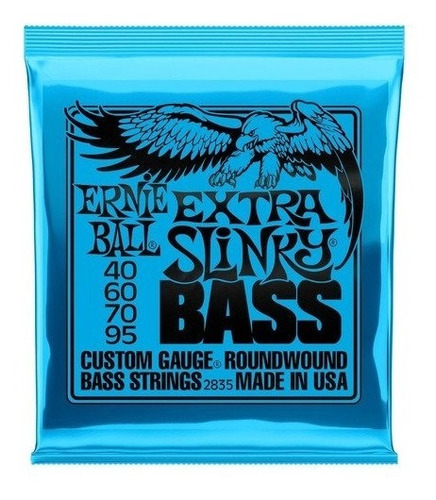 Encordado Para Bajo Ernie Ball 4 Cuerdas 040 Originales