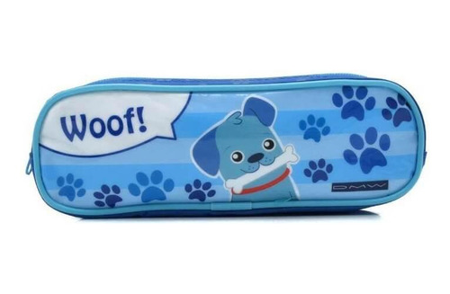 Estojo Soft 2 Divisorias Cachorrinho Woof 11426 Dmw