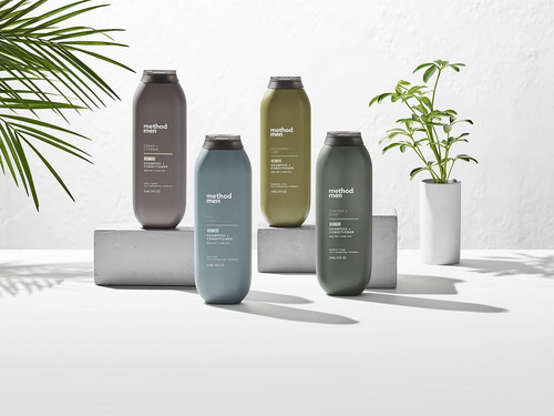 Shampoo E Condicionador Method Men Juniper + Sage 414ml (x3)