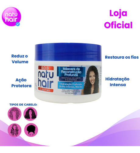 Kit Linha Sos Tradicional Natuhair