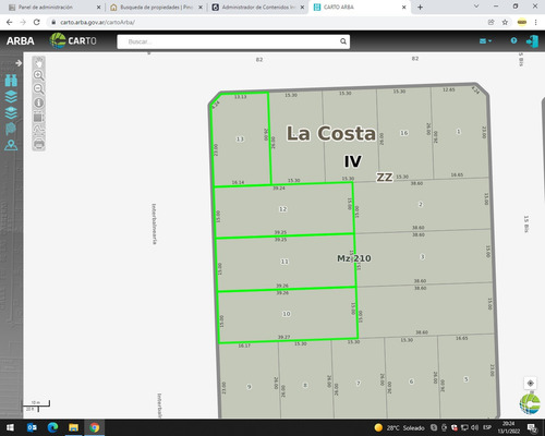 Pino Vende 4 Lotes Juntos Sobre Colectora De Mar Del Tuyu
