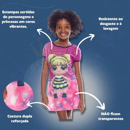 Roupa de sale criança da lol