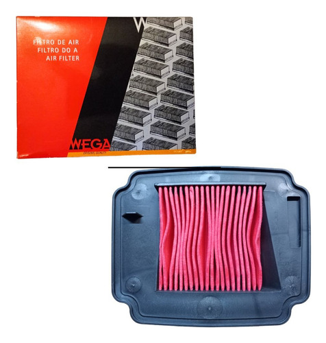 Filtro Aire Wega Jfa-0m47 Honda Biz C 125 2011 En Adelante