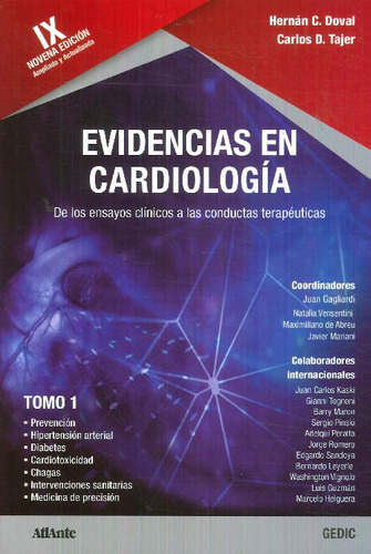 Libro Evidencias En Cardiología - 4 Tomos De Hernan C Doval