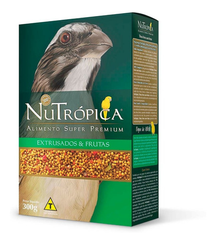 Ração Nutrópica Trinca Ferro Extrusados E Frutas 300g