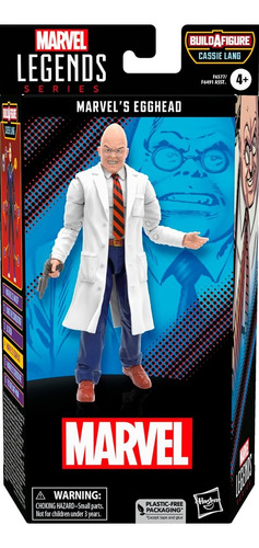 Marvel Legends Cabeça De Ovo (sem Baf) - Egghead (Usado)