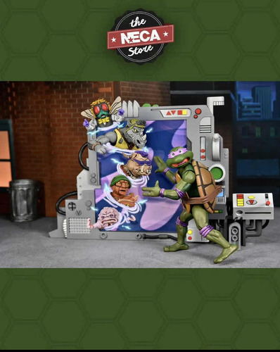 Laboratorio Tortugas Ninja Tmnt Neca Sellado Original