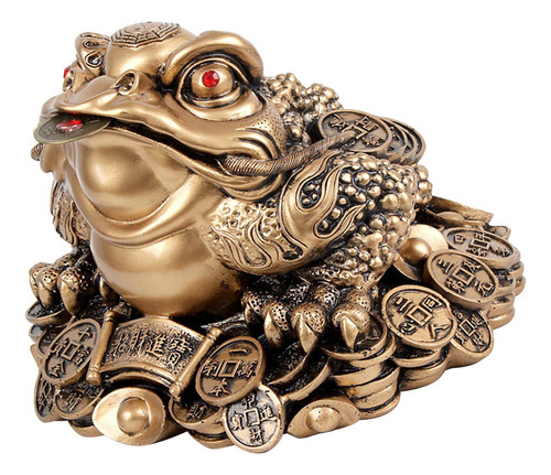 Li Figura De Rana De Tres Patas De La Fortuna Y La Riqueza