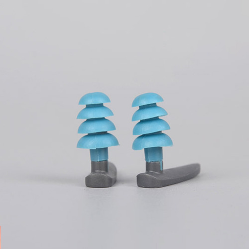 2 Tapones De Silicona Para Nadar Cómodos E Impermeables (lb)