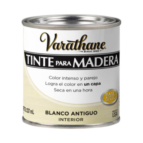 Tinte P/madera Varathane Blanco Antiguo 0.237lts.