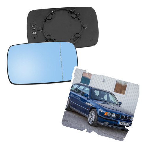 Luna Espejo Azul Der Compatible Bmw Sw Serie5 E34 1992-1995