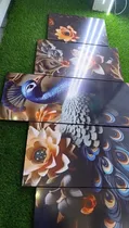 Comprar Cuadro Decorativo 5 Partes Pavo Real