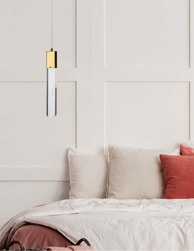 Lámpara De Techo Chip Led Gamalux Star 1 Luz De 3 Niveles Gd Estructura Dorado