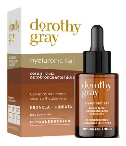 Serum Facial Autobronceante Hyaluronic Dorothy Gray 30 Ml