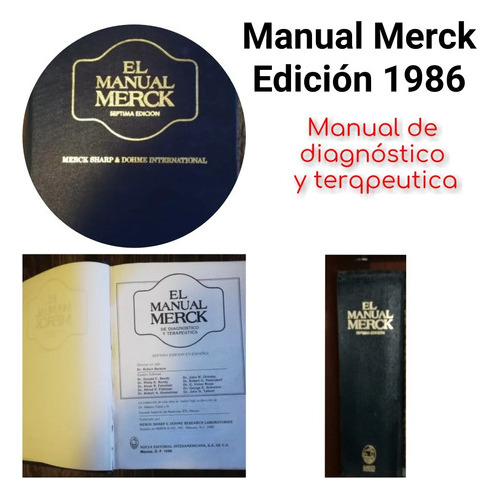 Manual Merk De Diagnostico Y Terapeutica.  