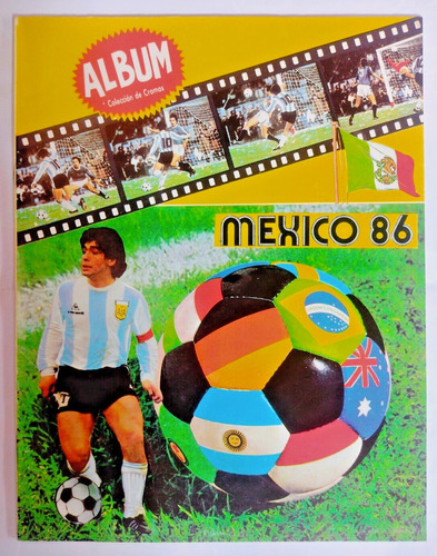 Album Mundial De Futbol Mexico ´86 + 50 Sobres (maradona)