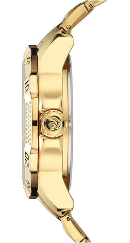 Relógio Masculino Energia Solar Weide Dourado Se0707g-1c