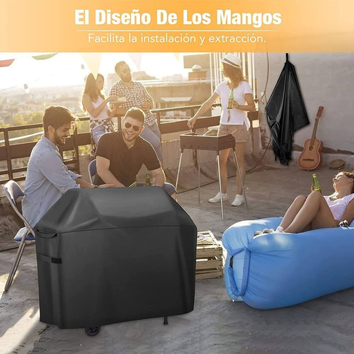 Cubierta Parrilla Asador Funda Barbacoa Impermeable 420d