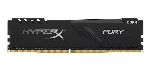 Imagem 1 de 2 de Memória RAM Fury DDR4 color Preto 16GB 1 HyperX HX432C16FB3/16