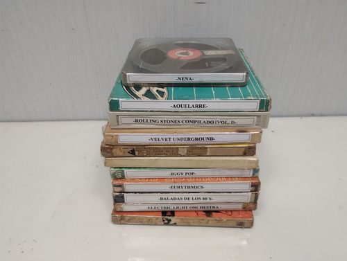 Lote Grabaciones Cinta Abierta Audio Rock Años 60 Y 70 (Usado)