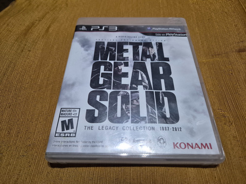 Juego De Ps3 Metal Gear Solid The Legacy Collection, Físico (Usado)