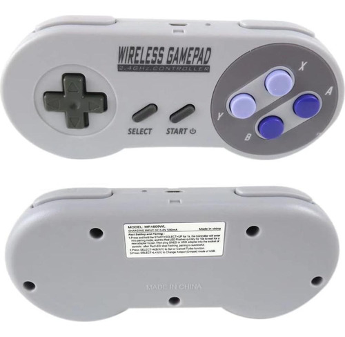 Controlador Inalámbrico Gxcdizx Para Mini Snes/nes Usb
