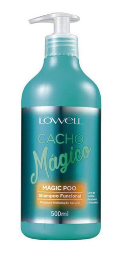 Kit Lowell Cacho Mágico - Shampoo E Máscara E Fluido E Óleo