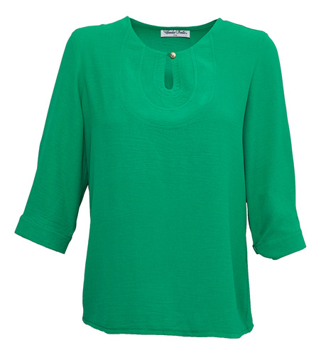 Blusa Lisa Para Mujer Claudia Ivette 2746