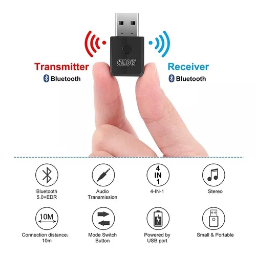 Transmisor Y Receptor De Audio Bluetooth Jack Tv Otec