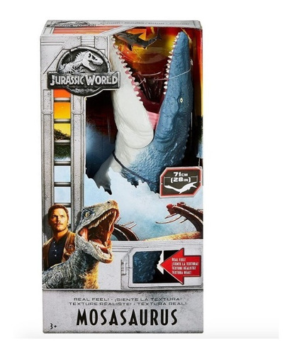 Jurassic World Real Feel Mosasaurus Figure Tamaño Real