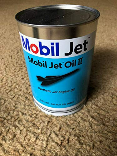 Mobil Jet Oil Lata De 2-1 Cuarto De Galón