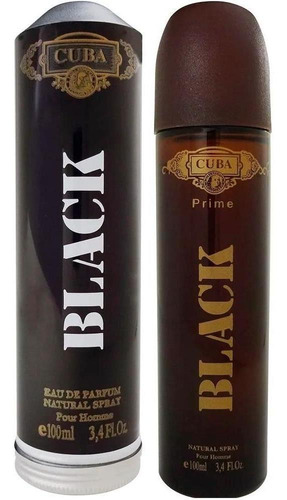 Perfume Black Cuba Masculino Edp Prime 100 Ml Original