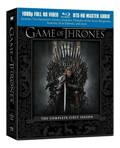 Game Of Thrones - 1ra Temporada En Blu-ray, Nueva Y Original
