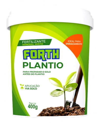 Fertilizante Adubo Forth Para Plantio Pote 400g Enraizamento