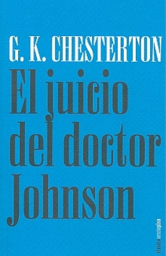 El Juicio Del Doctor Johnson, Chesterton, Sexto Piso