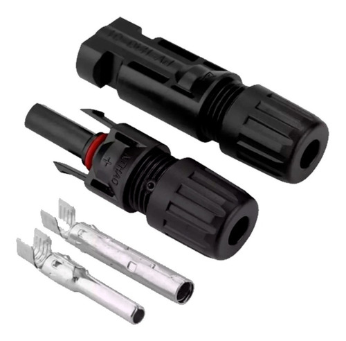 Kit 20 Par Conector Mc4 Para Painel Placa Solar Fotovoltaico
