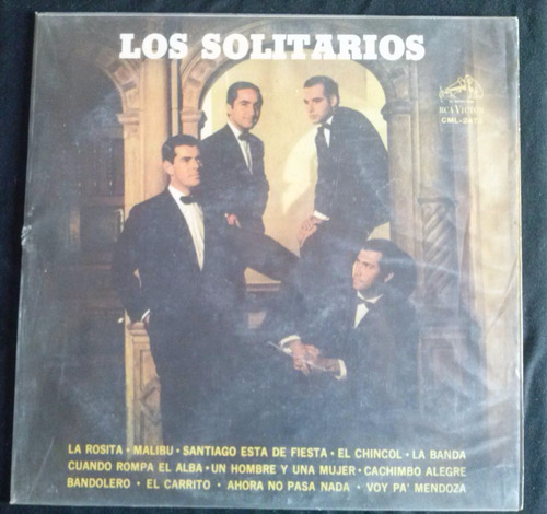 Lp Los Solitarios Folklore Chileno