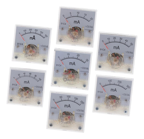 3 Medidor De Amperios Digital Para Panel 0-20 Ma 3 Piezas