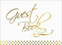 Guest Book Visitors Guestbook For Wedding Or Hospitality Sig