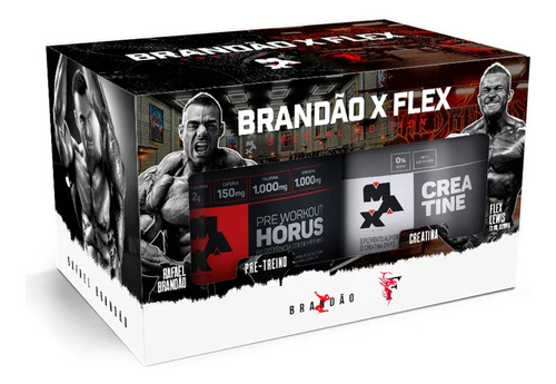 Promopack Brandão X Flex - Horus 300g + Creatina 100g
