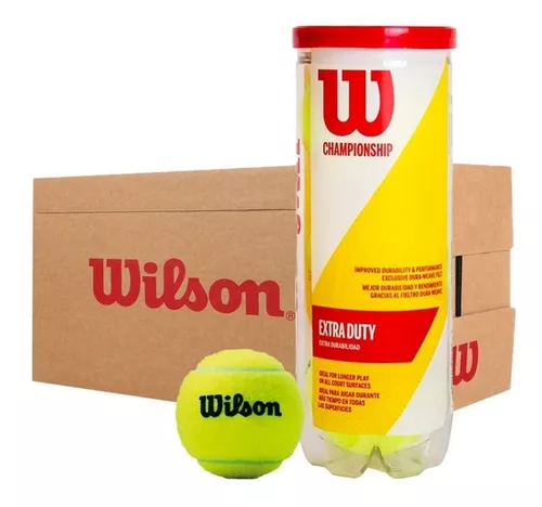 Bolas Tenis Wilson Roland Garros Tarro x 3 – Todo en Deportes