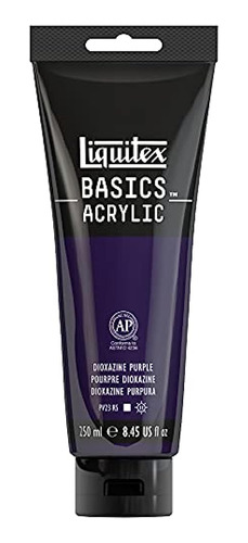 Pintura Acrílica Básica Liquitex, Tubo De 8.45 Oz, Azul Ultr