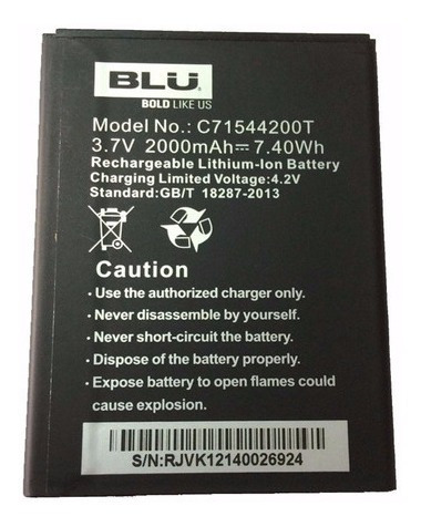 Bateria Blu Studio G D790u D790l D790q Nueva Sellada