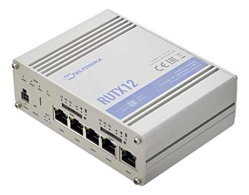Rutx12 Wifi Ac Router 2 X Lte-cat 6 4 X Gb Eth (1 Wan)h (1