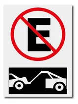 Comprar Señalamiento Uso De Grúa No Estacionarse Señalética Letrero